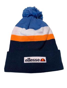 Gorro invierno Ellesse Danno azul con pompón