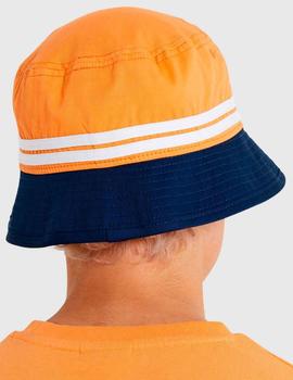 Sombrero Ellesse naranja estilo pesca para hombre