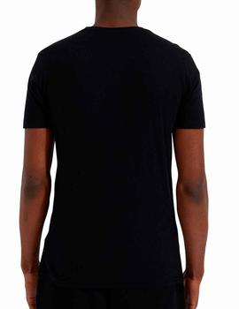 Camiseta Ellesse Prado negra logo grande