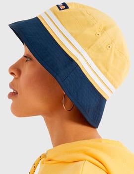 Gorro pescador Ellesse Levan amarillo y azul