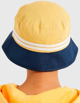 Gorro pescador Ellesse Levan amarillo y azul