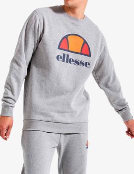 Sudadera cuello redondo Ellesse gris para hombre