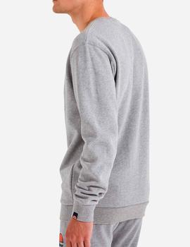 Sudadera cuello redondo Ellesse gris para hombre