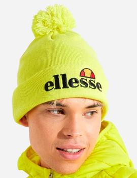 Gorro pompón Ellesse Velly color verde lima