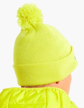 Gorro pompón Ellesse Velly color verde lima