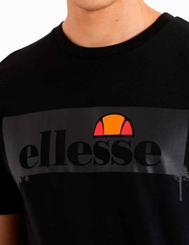 Camiseta Ellesse Sulphur negra para hombre