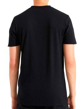 Camiseta Ellesse Vetos negra logo reflectante