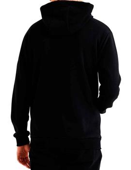 Sudadera hoody Ellesse Skilla negra logo brillante