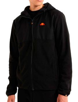 Chaqueta polar Ellesse Freccaro negra para hombre