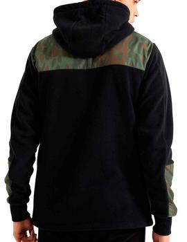 Canguro Ellesse Legno negro estampado en camuflaje