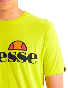 Camiseta básica Ellesse verde fuerte para hombre