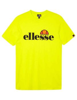 Camiseta básica Ellesse verde fuerte para hombre