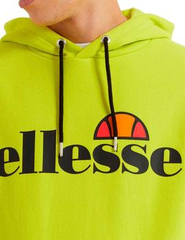 Sudadera Ellesse verde fosforito para hombre