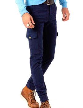 Pantalón cargo Altona Dock azul marino para hombre