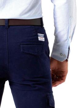 Pantalón cargo Altona Dock azul marino para hombre