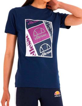 Camiseta Ellesse masculina Loril marino para mujer