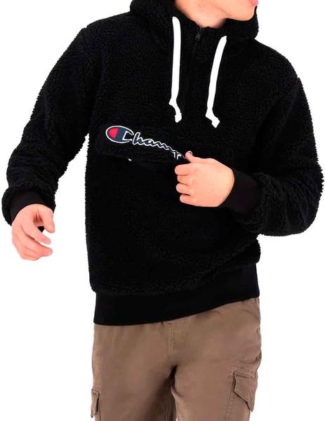 Sudadera Color Negro Champion para Hombre