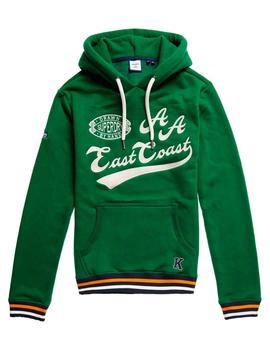 Sudadera Superdry Collegiate verde para hombre