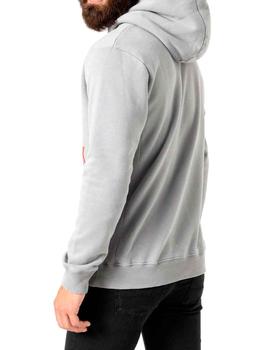 Sudadera Altona Dock gris con logo Australia rojo