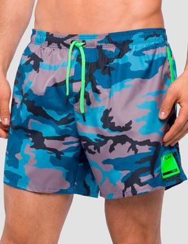 Bañador Replay camuflaje para hombre