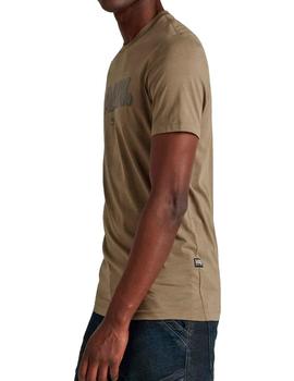 Camiseta G Star Raw verde ajustada para hombre