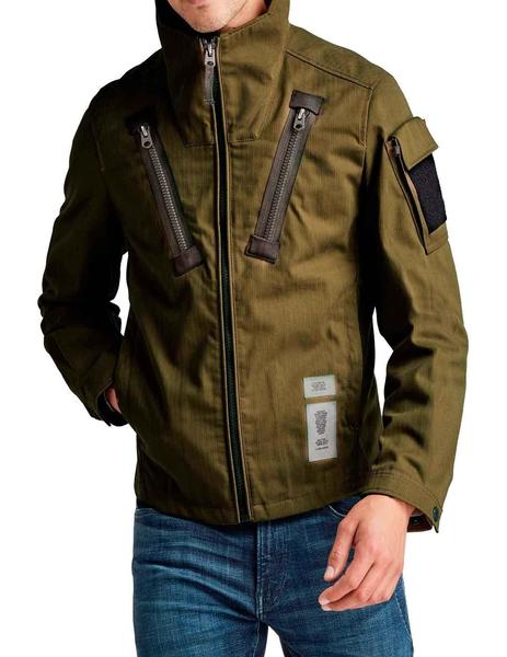 Sobrecamisa G Star Raw verde para hombre