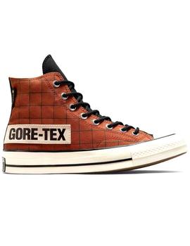 Converse Goretex marrón a cuadros para hombre