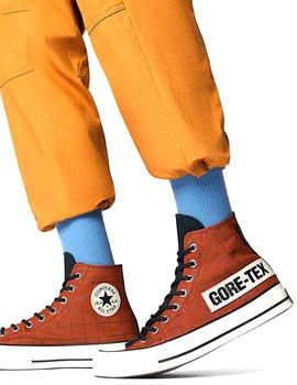 Converse Goretex marrón a cuadros para hombre