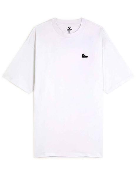 Camiseta floja Converse color blanco para hombre