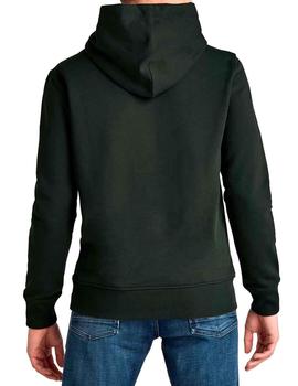 Sudadera capucha G Star Raw negra logo Originals