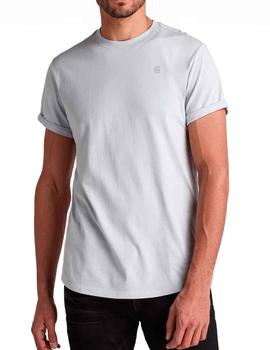 Camiseta floja G Star Raw gris claro para hombre