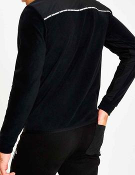 Chaqueta de pelo 11 Degrees negra para hombre