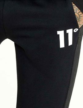 Pantalón pitillo negro 11 Degrees para hombre