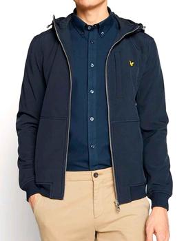 Chaqueta entretiempo Lyle Scott azul marino básico