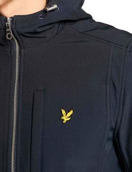 Chaqueta entretiempo Lyle Scott azul marino básico