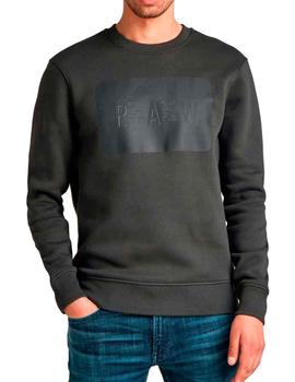 Sudadera G Star Raw verde musgo para hombre