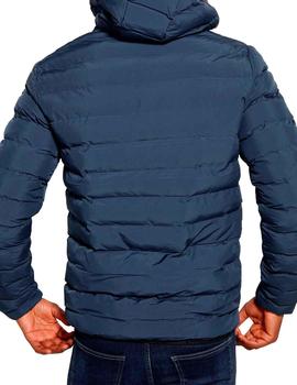 Cazadora 11 Degrees básica azul marino para hombre