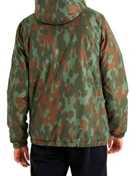 Canguro Ellesse Monterini verde con forro polar