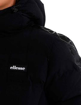 Plumas negro Ellesse con franjas en las mangas