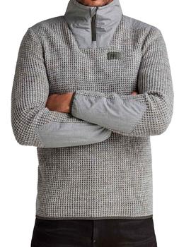 Jersey grueso G Star Raw gris claro para hombre