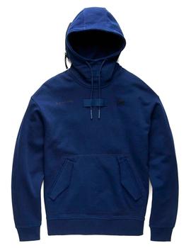 Sudadera capucha G Star Raw azulón para hombre