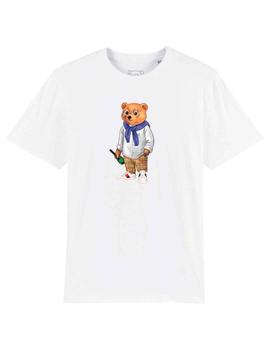 Camiseta Baron Filou blanca oso Don Perignon