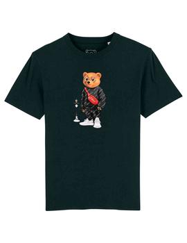 Camiseta Baron Filou negra oso Balenciaga