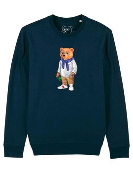 Sudadera Baron Filou azul marino Oso Don Perignon