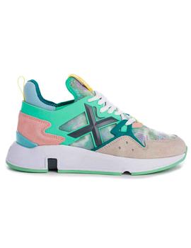 Zapatillas Munich Clik Women 27 verde menta