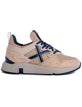 Zapatillas Munich Clik 19 beige para hombre