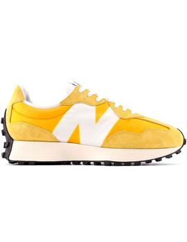 Zapatillas New Balance 327 amarillas para hombre