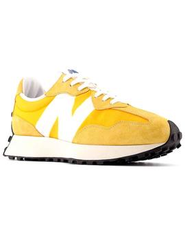 Zapatillas New Balance 327 amarillas para hombre