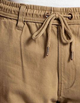 Pantalones cargo Reell con bolsillos color camel