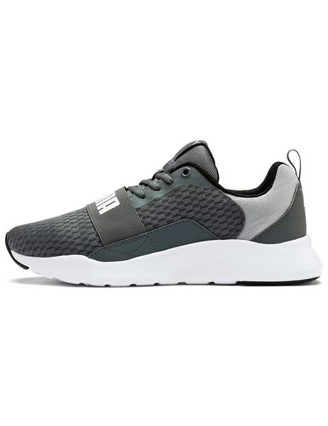 Puma Wired gris suela blanca hombre